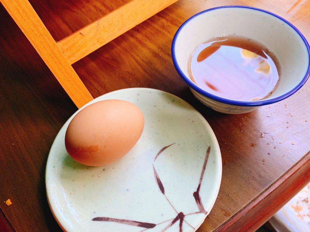 伏見稲荷　薬力亭　健康たまご